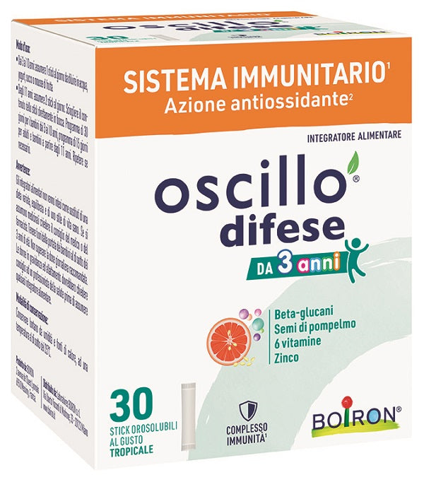 OSCILLO DIFESE 3+ 30STICK OROS.