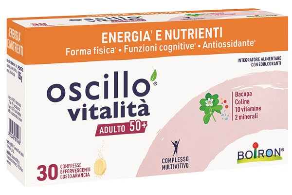 OSCILLO VITALITA 50+ 30CPR EFF