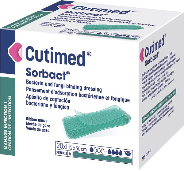 CUTIMED SORBACT RIBBON 2X50CM