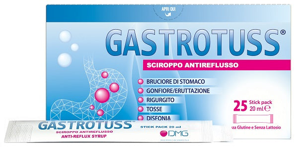 GASTROTUSS 25STICK 20ML SCIR