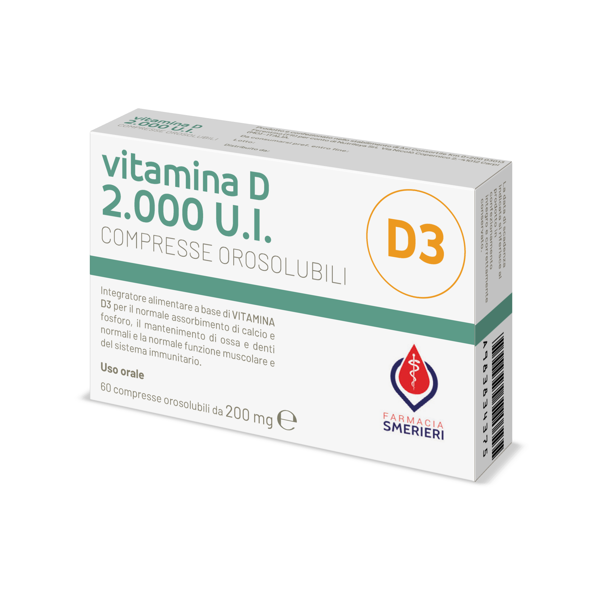 VITAMINA D 2000UI 60cpr