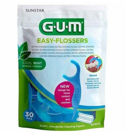GUM EASY FLOSSERS FORCELLA30PZ