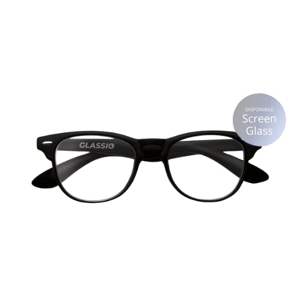 GLASSIO FREMONT OCCHIALE NERO +3,5