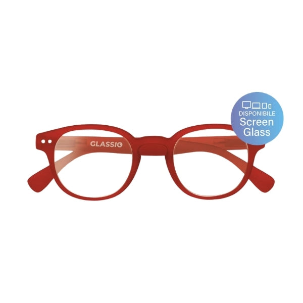 GLASSIO NEWPORT OCCHIALE ROSSO SCREEN