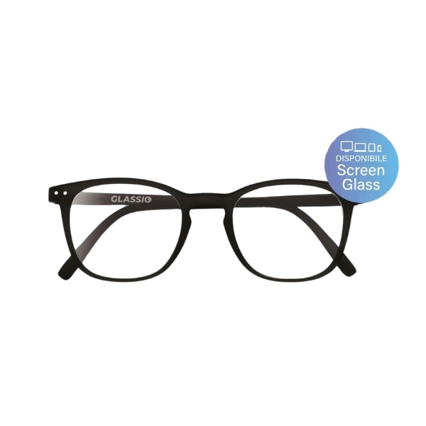 GLASSIO SACRAMENTO OCCHIALE NERO +2,5