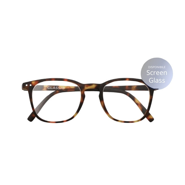 GLASSIO SACRAMENTO OCCHIALE TORTOISE +3,0