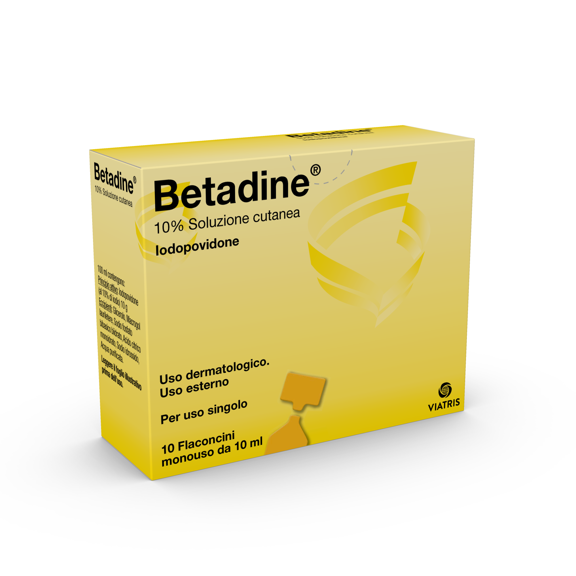 BETADINE*SOL CUT 10FL 10ML 10%