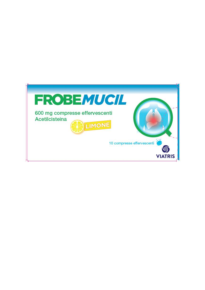 FROBEMUCIL*10CPR EFF 600MG