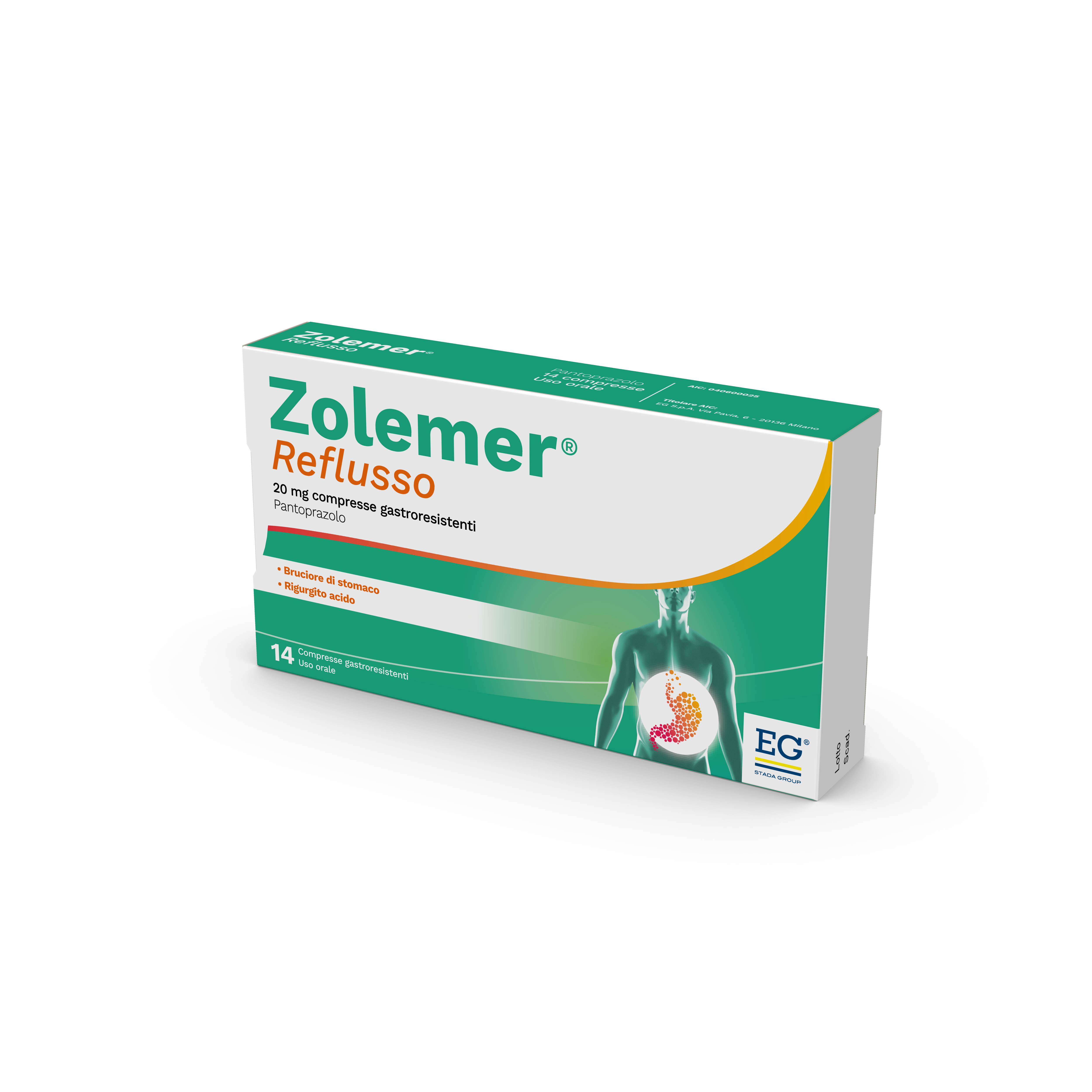 ZOLEMER REFLUSSO*14CPR GASTR20