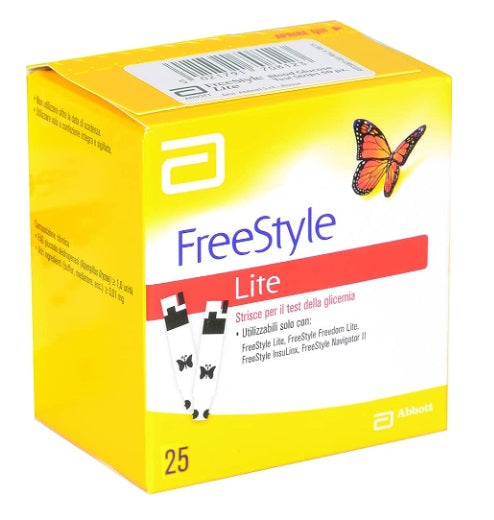 FREESTYLE LITE GLICEMIA 25STR