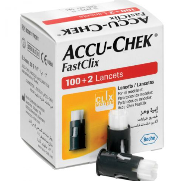 ACCU-CHEK FASTCLIX 100+2LANC