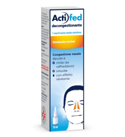 ACTIFED DECONGEST*SPRAY 10ML