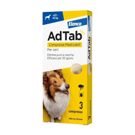 ADTAB*3CPR 900MG CANI 22-45KG