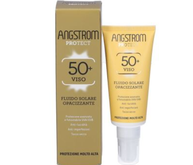ANGSTROM FLUIDO VISO OPACIZZANTE SPF50+