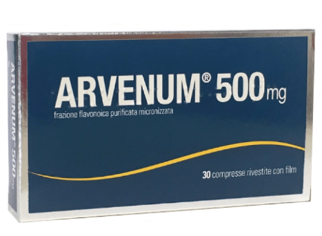 ARVENUM 500*30CPR RIV 500MG