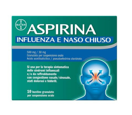 ASPIRINA INFLUENZA E NASO C*10