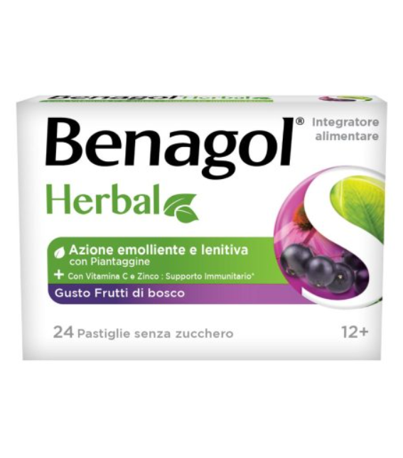 BENAGOL HERBAL FRUTTI BOSCO 24PAST