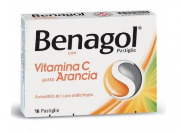 BENAGOL VIT C*16PAST ARANCIA