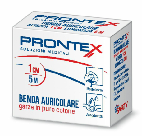 BENDA PRONTEX AURICOLARE 1CM