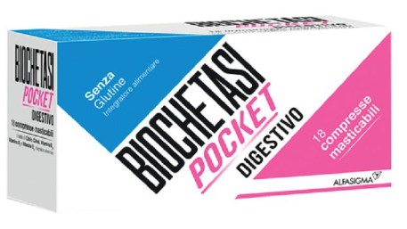 BIOCHETASI POCK DIGESTIV 18CPR