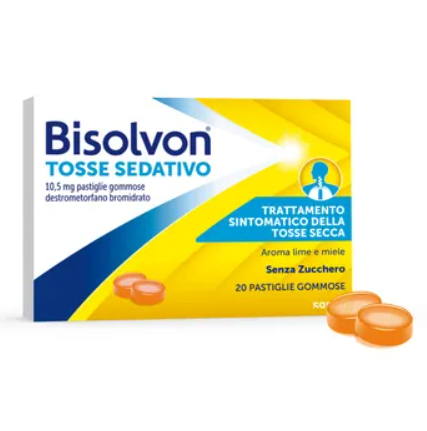 BISOLVON TOSSE SED*20PAST 10,5