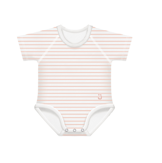BODY 0-36 MESI BAMBOO 4 STAGIONI RIGHE PESCA