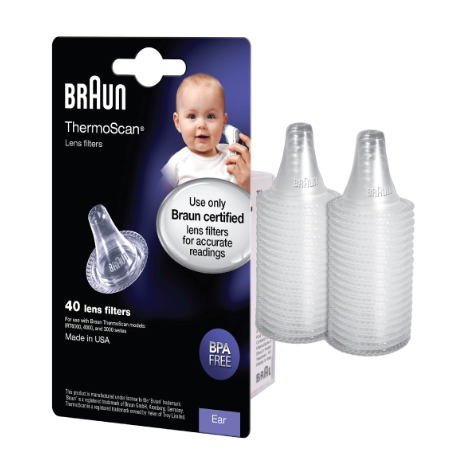 BRAUN HYGIENE CAPS THERMOSCAN