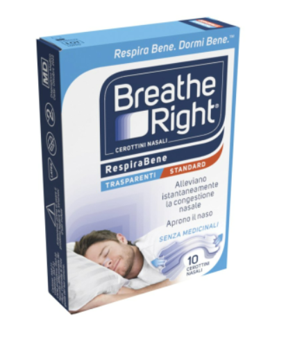 BREATHE RIGHT TRASPARENTI 10PZ