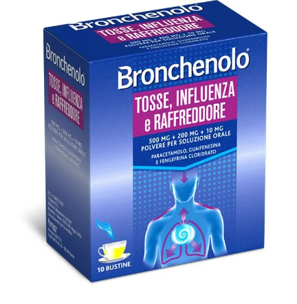BRONCHENOLO TOSS INFL RAF*10BS