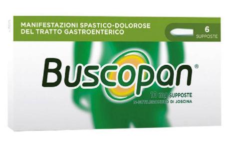 BUSCOPAN*6SUPP 10MG
