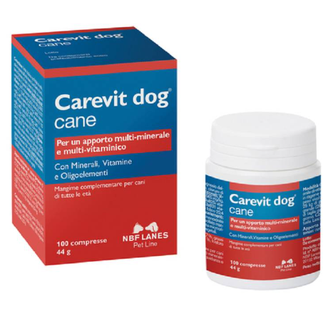 CAREVIT DOG MANGIME 100CPR