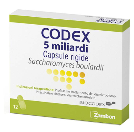 CODEX*12CPS 5MLD 250MG