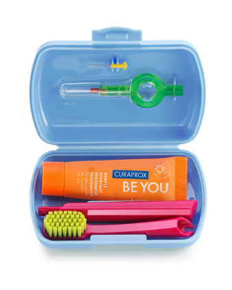 CURAPROX TRAVEL SET BLUE