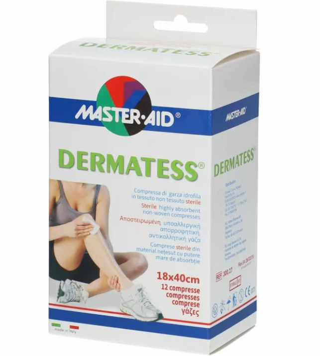 DERMATESS GARZA TNT 18X40 12PZ