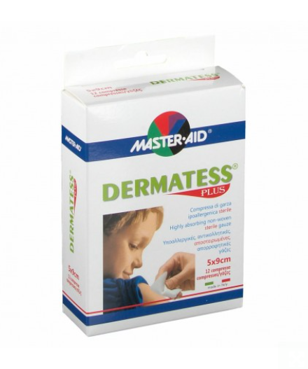 DERMATESS GARZA PLUS 5X9 12PZ