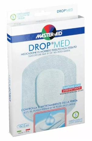 M-AID DROP MED 10X12