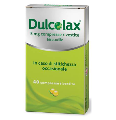 DULCOLAX*40CPR RIV 5MG