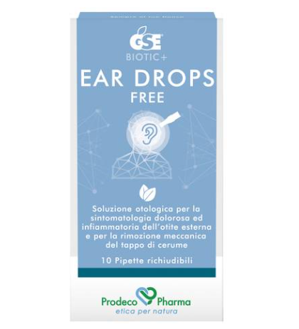 GSE EAR DROPS FREE 10PIP 0,3ML