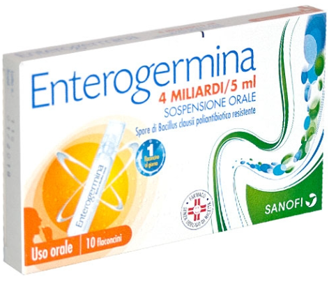 ENTEROGERMINA*OS 10FL 4MLD 5ML