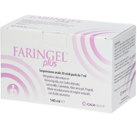 FARINGEL PLUS 20STICK PACK 7ML