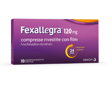FEXALLEGRA*10CPR RIV 120MG