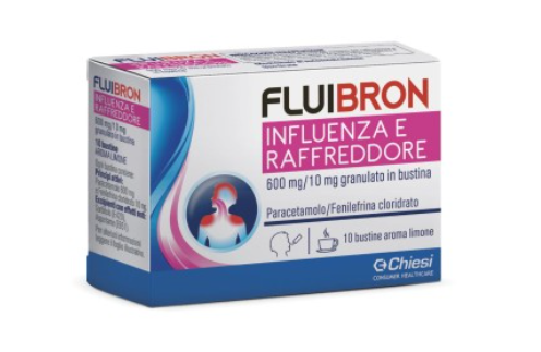 FLUIBRON INFLUENZA E RAFF*10BS
