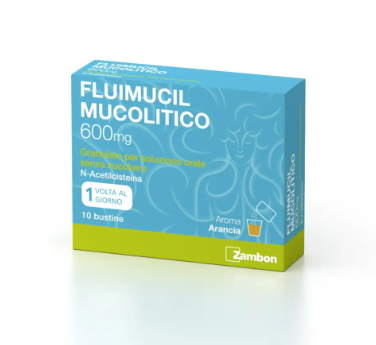 FLUIMUCIL MUCOL*OS 10BUST600MG