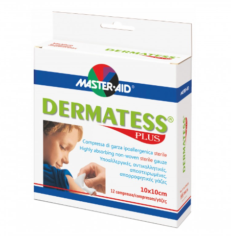 DERMATESS GARZA PLUS 10X10 12P