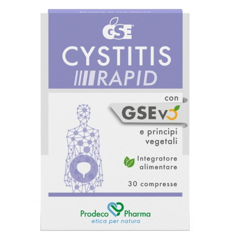 GSE CYSTITIS RAPID 30CPR