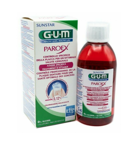 GUM PAROEX 0,12 COLLUT CHX 300