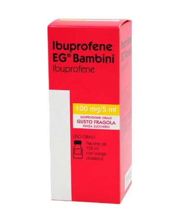IBUPROFENE EG*BB 150ML FRAGOLA