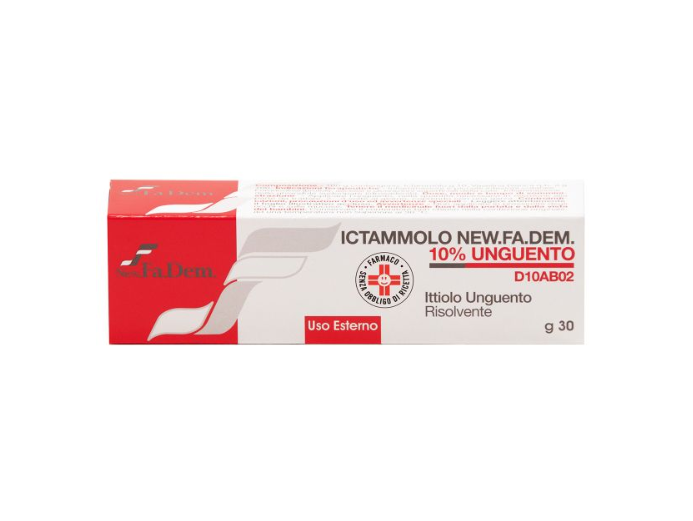 ICTAMMOLO NEW F*10% UNG 30G