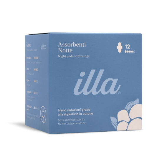 ILLA CARE ASSORBENTE NOTTE 12P