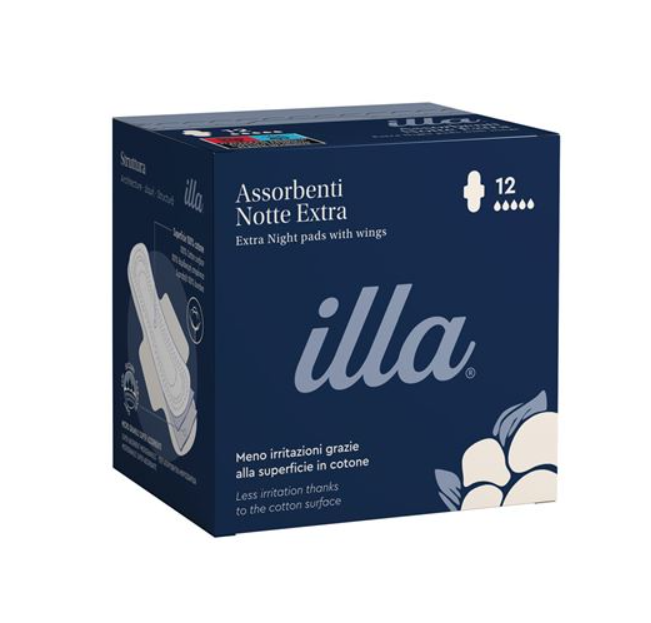 ILLA CARE ASSORBENTE NOTTE EXTRA 12P